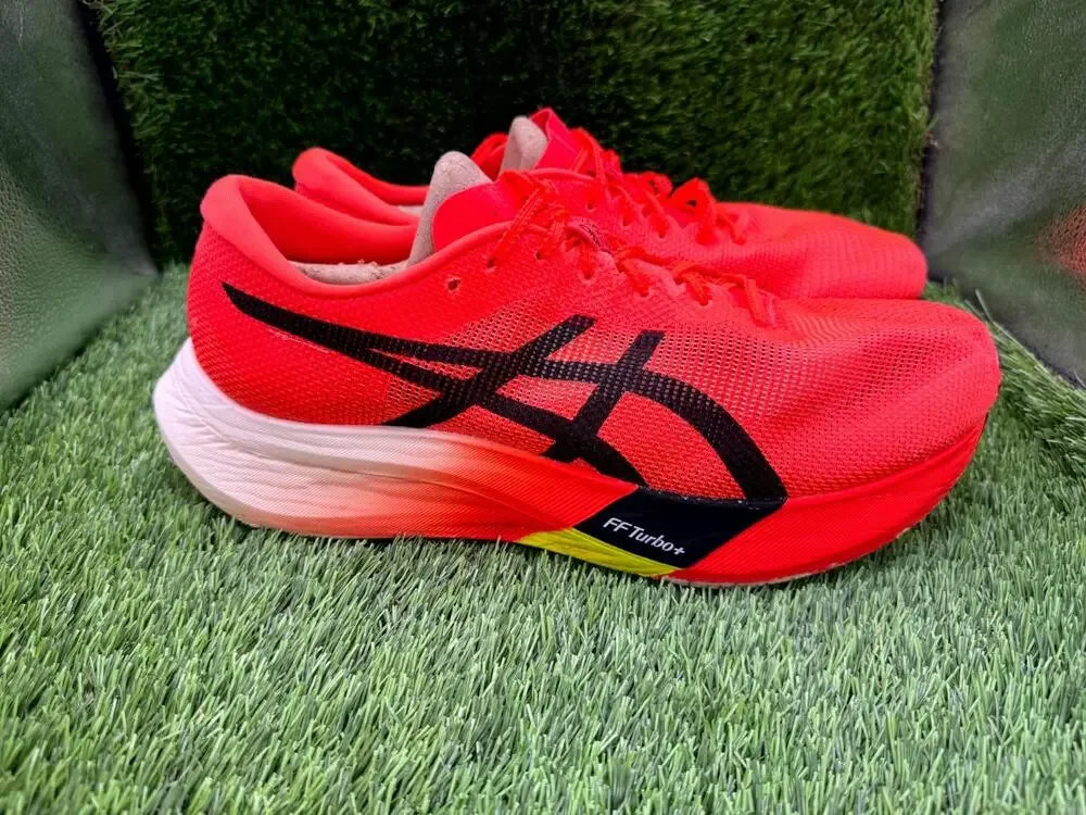 Asics Metaspeed Edge Paris 1013A124 Athletic Sneaker Men's 12.5 Red Gym Sports